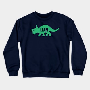 Liam Dinosaur - Triceratops Crewneck Sweatshirt